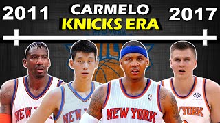 Timeline of How CARMELO ANTHONY and the KNICKS FAILED to Win an NBA Title | Rise and Fall