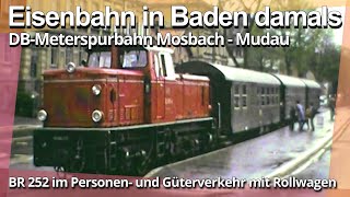 DB Meterspurbahn Mosbach - Mudau