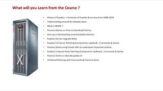 Exadata Patching & Upgrade Course