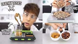 I tested DEATHLY DOSES of different food items