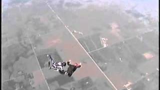 Assisted Solo skydive example