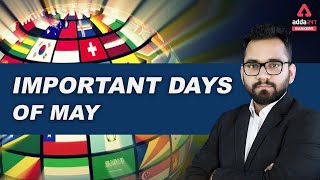 Important Days Of May | Static GK Current Affairs 2021 | GA for All Competitive Exams