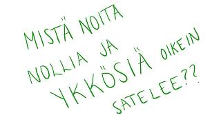 Mistä noita ykkösiä ja nollia oikein satelee? Haamuykkösten tarina.