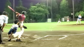 2022/07/24 アフィニティーズ vs CHAMPS@中野区哲学堂公園野球場【ビヨンド使用不可のグランドルールが一番の敵】