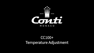 Conti CC100+ - Temperature Adjustment