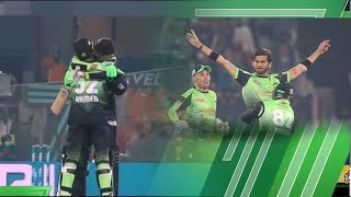 shaheen shah afridi Last Over Batting | Lahore Qalandars vs Peshawar Zalmi | Match 30 | HBL PSL 7