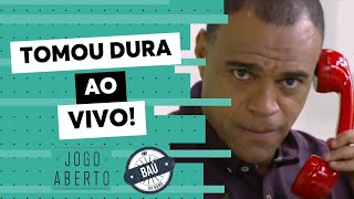 Baú do Jogo Aberto | Luciele telefona e dá dura em Denilson no ar