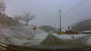 2020/02/23 兵庫県　舞鶴自動車道　三田西IC →　北近畿豊岡自動車　八鹿氷ノ山IC →　ハチ北ゲレンデ駐車場　ドライブドラレコ動画