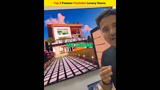 Top 3 Famous Youtuber Luxury House #trendingshorts #elvishyadav