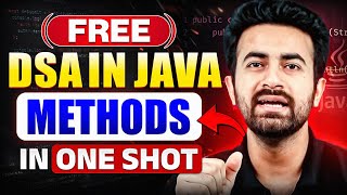 Mastering Methods in DSA with Java in One Shot | Complete Guide for Beginners | DSA in Java