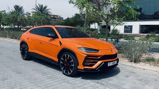 Lamborghini Urus (Orange) for rent in Dubai - Octane Luxury Car Rental