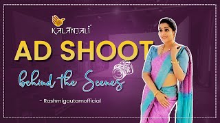 Kalanjali Ad Shoot Behind The Scenes | Rashmi Gautam Official