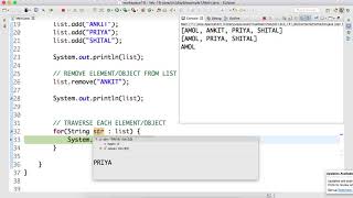 Day-9 Implement #ArrayList and #LinkedList using #String Object in #Java