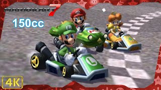 Mario Kart 7 for 3DS ⁴ᴷ Full Playthrough (All Cups 150cc, Luigi gameplay)