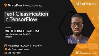 #TFShowcase: Text Classification in TensorFlow