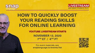 How to quickly boost your reading skills for online learning