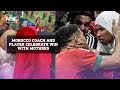 World Cup: Morocco’s coach and Achraf Hakimi celebrate win over Spain with their mothers