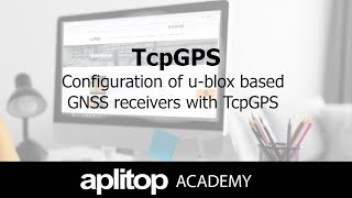 TcpGPS | Configuration of U BLOX based GNSS receivers with TcpGPS