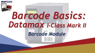 Barcode Basics: Datamax Printer Setup -MAPCON CMMS