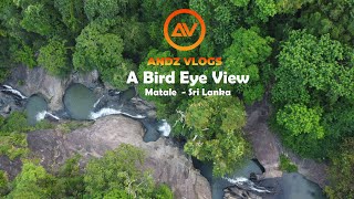 A Bird Eye View from Matale in Sri Lanka