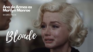 Ana de Armas as Marilyn Monroe || Blonde Scene Packs