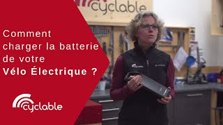 Comment charger la batterie de votre Vélo Électrique ?