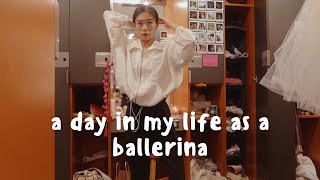 Ballerina Daily VLOG🩰 | 芭蕾舞者忙碌的上班日常✨ 11月演出季的最後準備 💪🏻 試穿不同的演出服裝💙 Rhapsody的排練片段