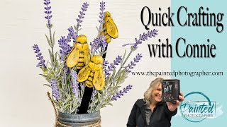 Quick Crafting with Connie - Making Flower Pot Plant Stakes