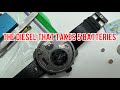 Diesel mega chief watch takes 5 BATTERIES!!!!!!