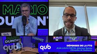 Dépenses farfelues à la FTQ: Jean Boulet n’est pas très content…