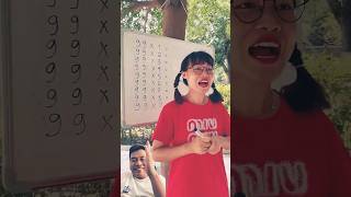 Bạn nào giúp chị hà sam giải toán với nào #funny #haihuoc #giaitri #shortsvideo