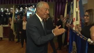 NYPALC- President Marcelo Rebelo de Sousa of Portugal at NYPALC Awards Gala.