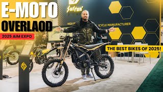 The NEWEST E-motos Coming In 2025! | AIM Expo