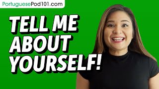 SELF INTRODUCTION | How to Introduce Yourself in Portuguese