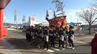 2024年　南あわじ市　湊口祭　里若だんじり唄　『玉三』　宵宮　シーパ前にて。