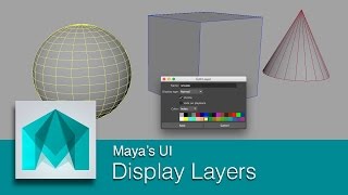 DART 104 Intro To Maya: Display Layers