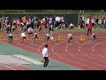 20170422群馬リレーカーニバル男子100m9組