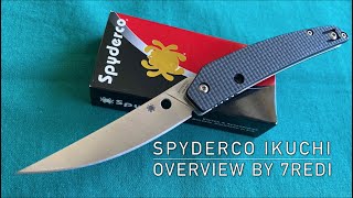 BORROWED BLADES #9 - Spyderco Ikuchi Overview!