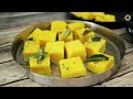 soft perfect khaman dhokla instant spongy no fail dhokla gujarati khaman