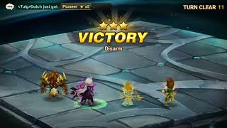 Summoners War - Mock battle 5 Disarm - 3 stars Updated ( After \