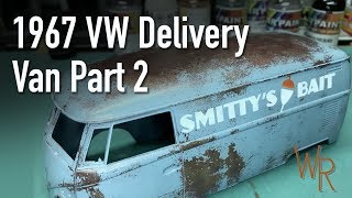 Building Hasegawa's VW Delivery Van - Part 2