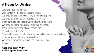 Archbishops' Prayer for Ukraine