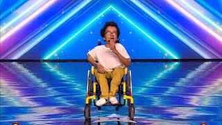 Britain's Got Talent 2022 13-Year Old Dante Marvin Audition Full Show w/ Comments S15E02