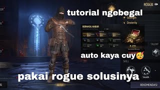 Tutorial Bermain Class Rogue? AUTO KAYA CUY - Gameplay Gold And Glory