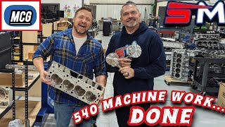 Steve Morris engines just got our 540 machine work done , and it's sweet! @stevemorrisracing