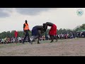 Wrestling in Juba: Gualla and Malual [Kolnyang] Biong and Angakuei[Baidit] at Shirkat Field in HD