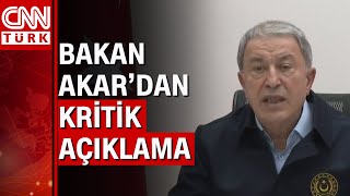 Bakan Akar: "Pençe-Kilit şehitlerinin kanı yerde kalmadı! 13 terörist etkisiz hale getirildi"