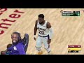The Craziest Basketball Shot In 2K History! Lakers vs Heat NBA 2K19 Ep 102