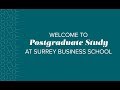 MSc Entrepreneurship, Postgraduate Degrees at Surrey Business School