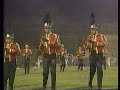 clovis west band and color guard field show 1995 on the waterfront